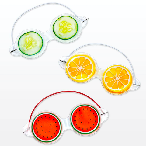 Fruit Masks Collection, fruit lovers, cucumber, orange, watermelon lovers